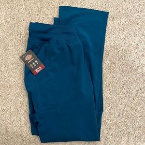 EDS Essentials by Dickies Women's Knit Waistband Scrub Pant - Caribbean Blue